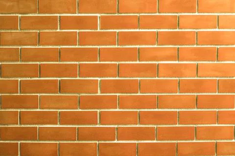 Plastered wall Horizontal grid dark brown Antique brick wall landscape and ol Stock Photos