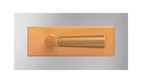 Plastering trowel Stock Illustration
