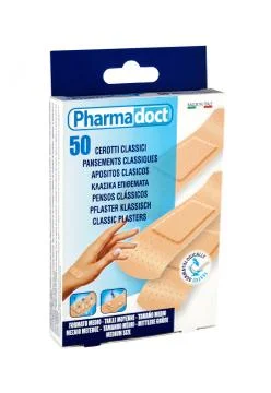 Plasters Pharmadoct 50 pcs Foto stock