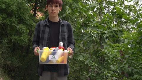 Plastic #2 High-density polyethylene Stock Footage 118796909