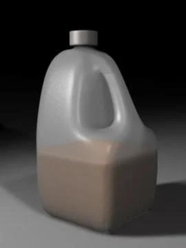 Plastic _jug.c4d 3D Model