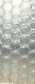 Plastic air bubble protection foil wrap texture background Stock Photos