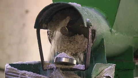 Plastic and bottle processing plant Video stock 121949685