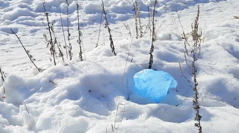Plastic bag flying in the wind Stock Footage 47287832
