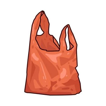 Plastic Bag illustration Stock Illustration
