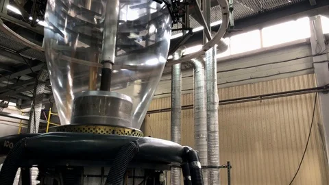 Plastic bag production Video stock 113278028