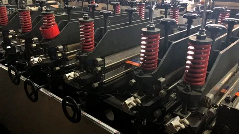 Plastic bag production Video stock 113278089