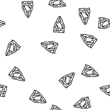 Plastic bag vector seamless pattern 库存插图