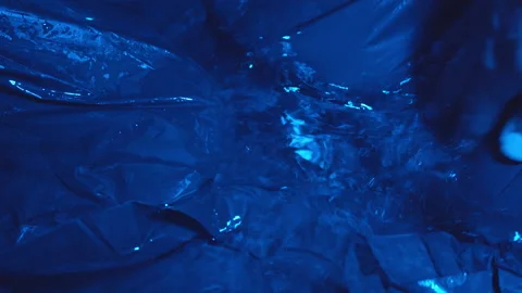 Plastic Bag With Water Stock Footage 234213827