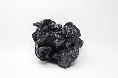 Plastic bag with white background Stock Photos