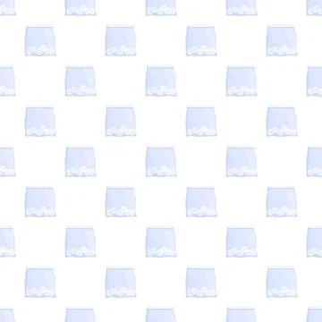 Plastic bags with pills seamless pattern Stock Illustration