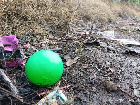 Plastic ball Stockfoto's