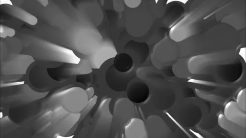 Plastic Balls VJ Loops seamless footages Stock Footage 163837302