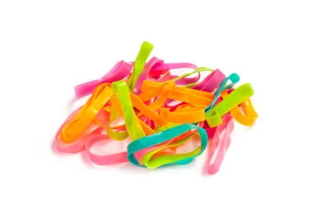 Plastic band isolate Stock Photos