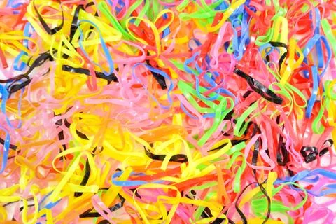 Plastic band Foto stock