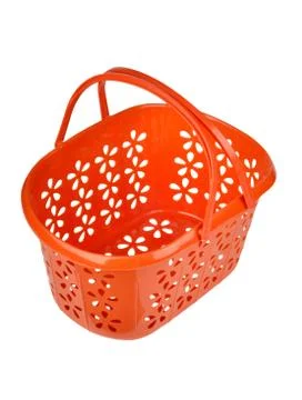 Plastic basket Stock Photos