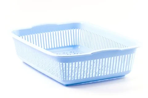 Plastic basket Stock Photos