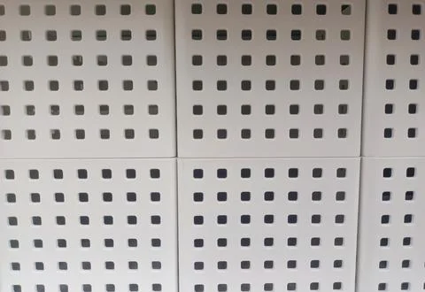 Plastic Basket Texture With A Pattern Of Small Holes Photos