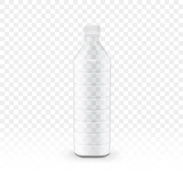 Plastic beverage bottle Stock-Illustration