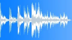 Plastic Bin with Junk hit 2 Sound Effect