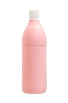 Plastic bleach bottle Stock Photos