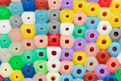 Plastic bleads Stock Photos