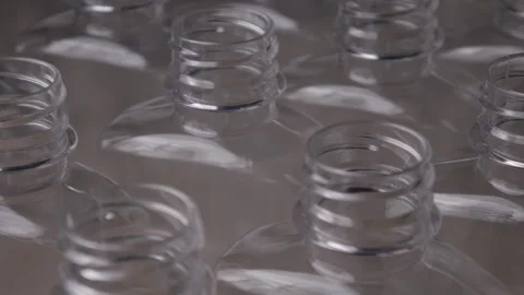 Plastic Bottle for Beverage Manufacturing. Stock Footage 308233180