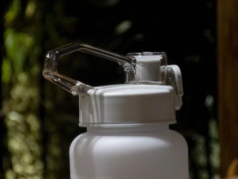 Plastic Bottle Cap in the Evening Stock Photos