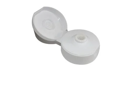 Plastic bottle cap isolated on white background. Stock Photos