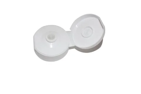 Plastic bottle cap isolated on white background. Stock Photos