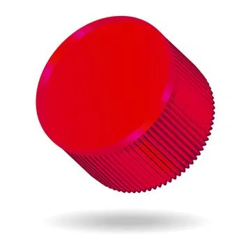 Plastic bottle cap Plastic bottle cap isolated on white background. Vector... Stock Photos