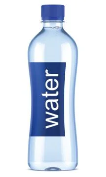 Plastic bottle of clean water. Vector illustration Stock Illustration