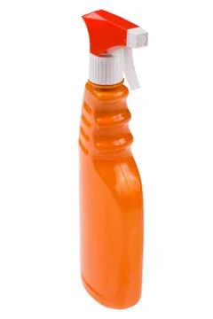 Plastic bottle close up Foto stock