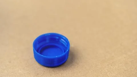 Plastic bottle close-up, Plastic bottle shell and cork close-up, concept of Stock Photos