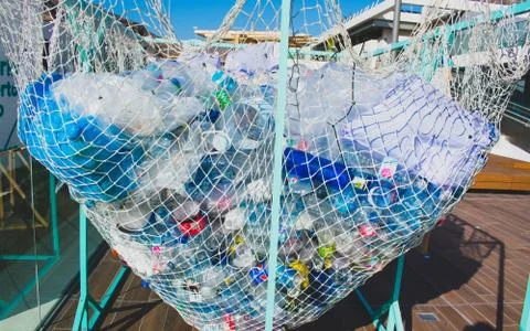 Plastic Bottle Collection. Stock Photos