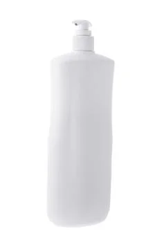 Plastic bottle dispenser Stock Photos