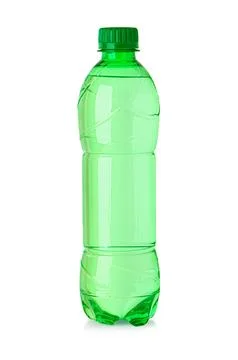 Plastic bottle of drinking water Stock Photos