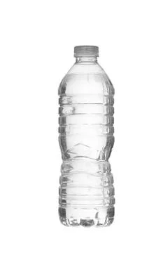 Plastic bottle full of water Stock Photos