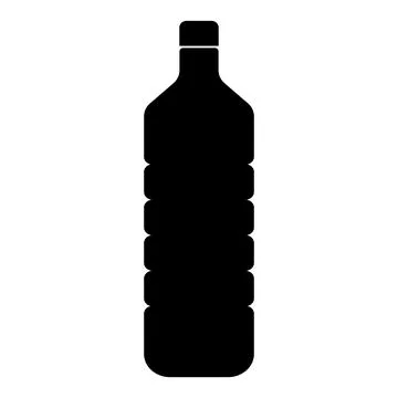 Plastic bottle icon Stock Illustration