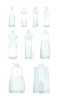 Plastic bottle Stock Illustration
