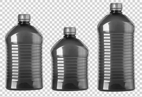 Plastic bottle  isolated Stock Photos