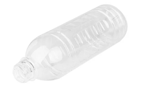Plastic bottle isolated on white background Stock Photos