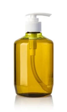 Plastic Bottle Of Liquid Soap Stock Photos