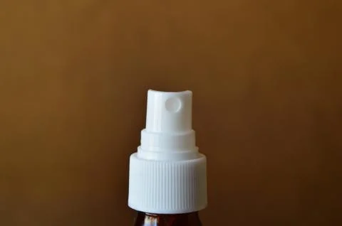 Plastic bottle for liquid spray Stock Photos
