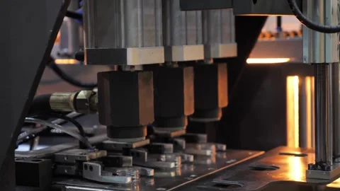 Plastic bottle manufacturing Raw material, production blow method. Production Video stock 334588729