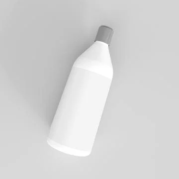 Plastic bottle mockup イラスト素材