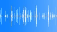 Plastic bottle object trash hit falling on ground dirt concreteSound Effect