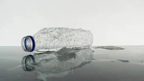 Plastic bottle pollution  Stock-Footage 134277462