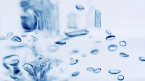 A plastic bottle with pure water Stock Footage 73610020