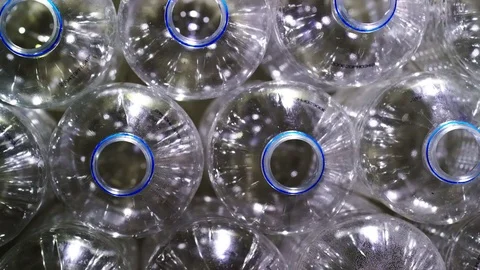 Plastic bottle for recycle waste ,dolly shot Stock Footage 114860652